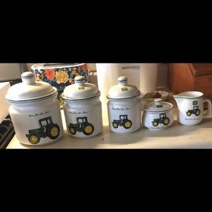 Gibson brand John Deere canister set